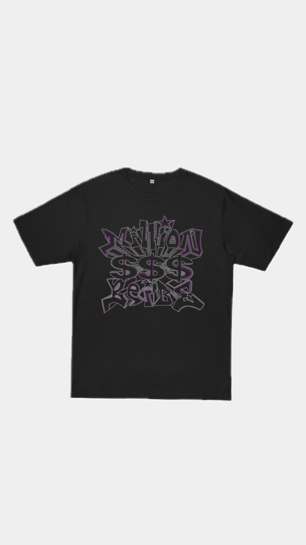 ANNA T-SHIRT "MILLION" BLACK