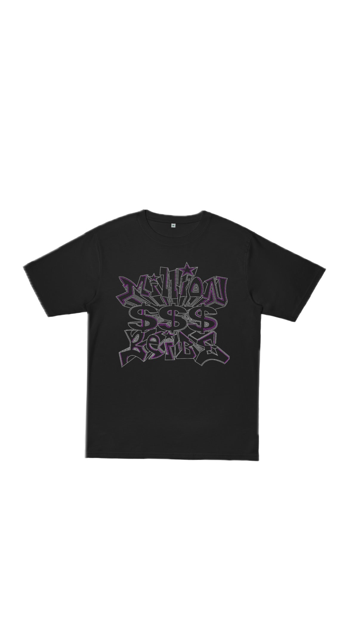 ANNA T-SHIRT "MILLION" BLACK