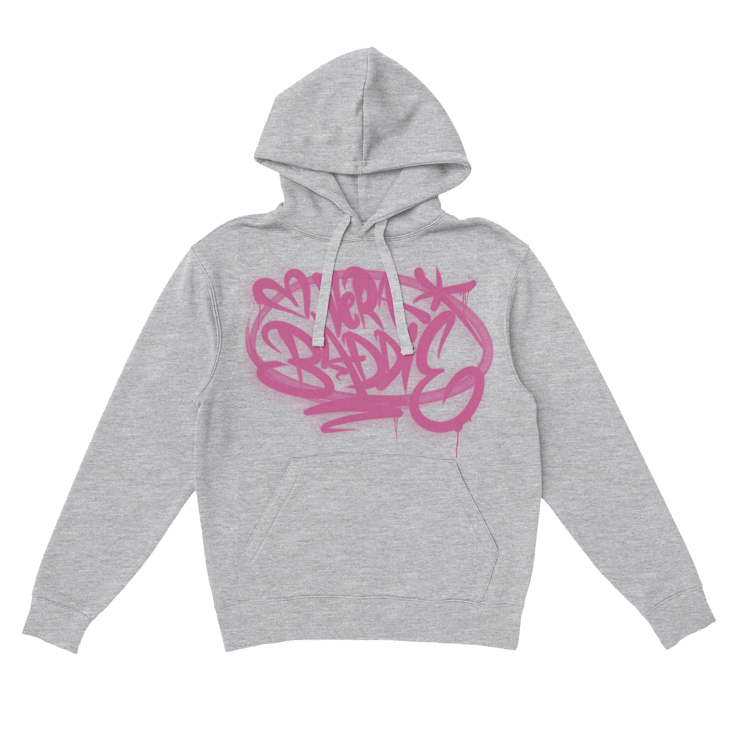 ANNA HOODIE "VERA BADDIE" GREY