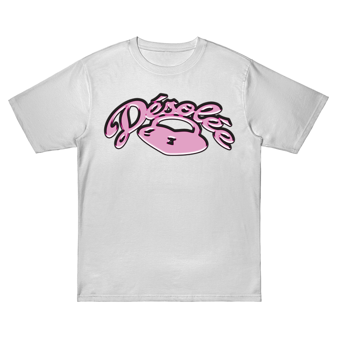 ANNA T-SHIRT "PADLOCK" WHITE