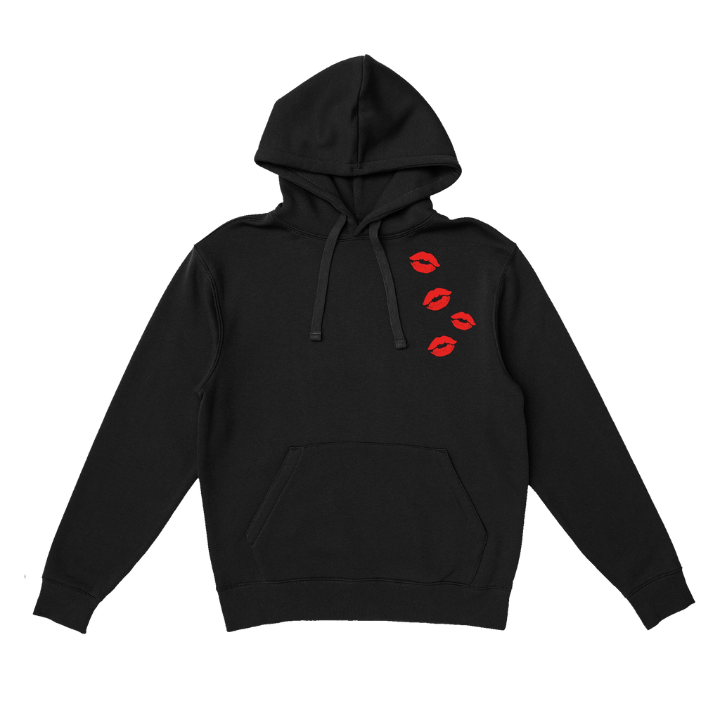 ANNA HOODIE "BAD BOY" BLACK