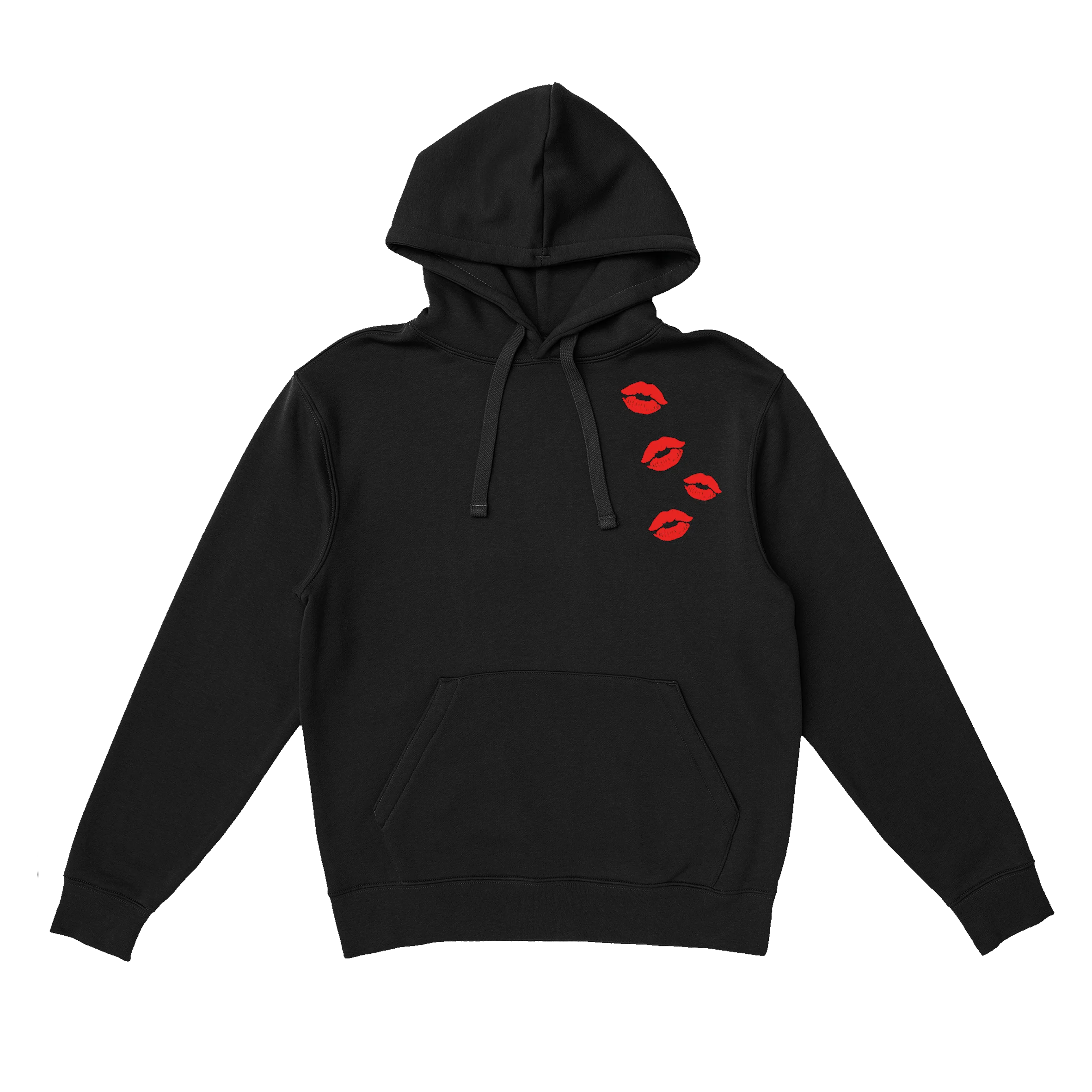 ANNA HOODIE "BAD BOY" BLACK